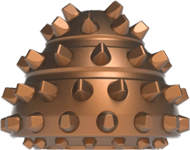 HDD Tooling - HDD Hole Openers - Falcon FR Series Hole Opener - Chisel Cone | Century Products Inc